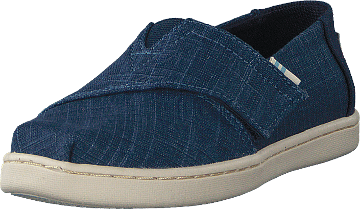 Toms - Mblu Croshatch Linen Tn Alpr E Blue
