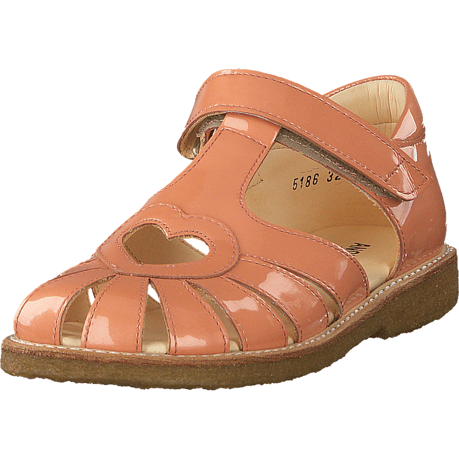 Sandal With Heart Detail And V Peach - Bild 3