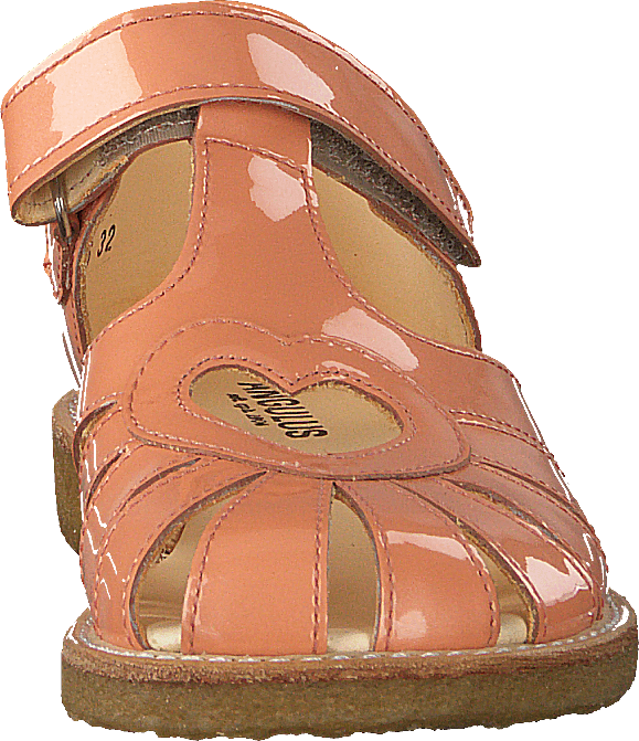 Sandal With Heart Detail And V Peach - Bild 4