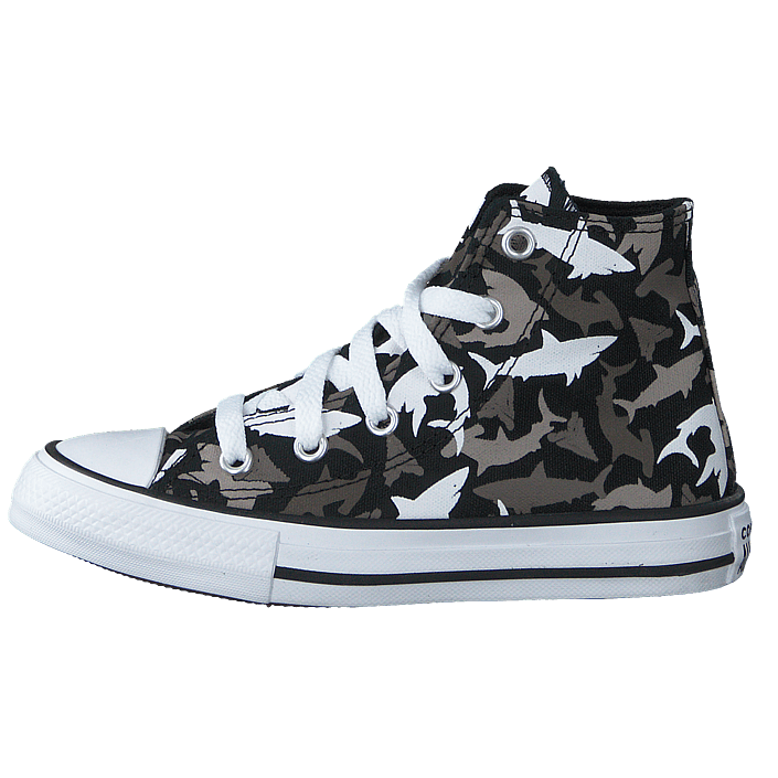 Buy Converse Chuck Taylor Shark Black /red Shoes Online | FOOTWAY.co.uk