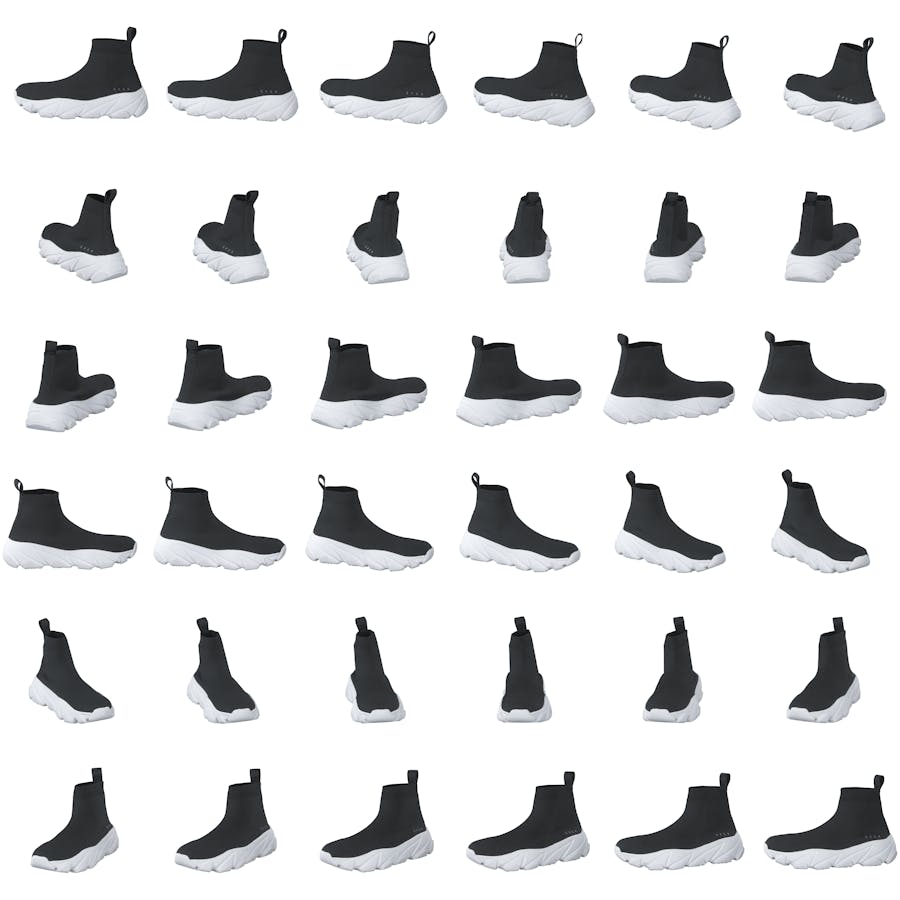 Svea Sock Sneaker Black - Bild 8