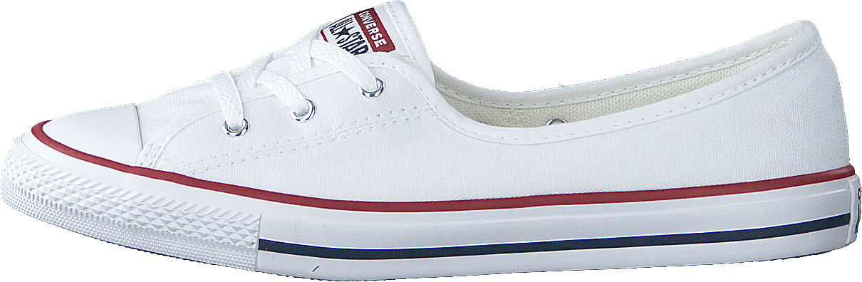 Ballet Lace White, Female, Skor, Sneakers, Sneakers, Vit, EU 35,5