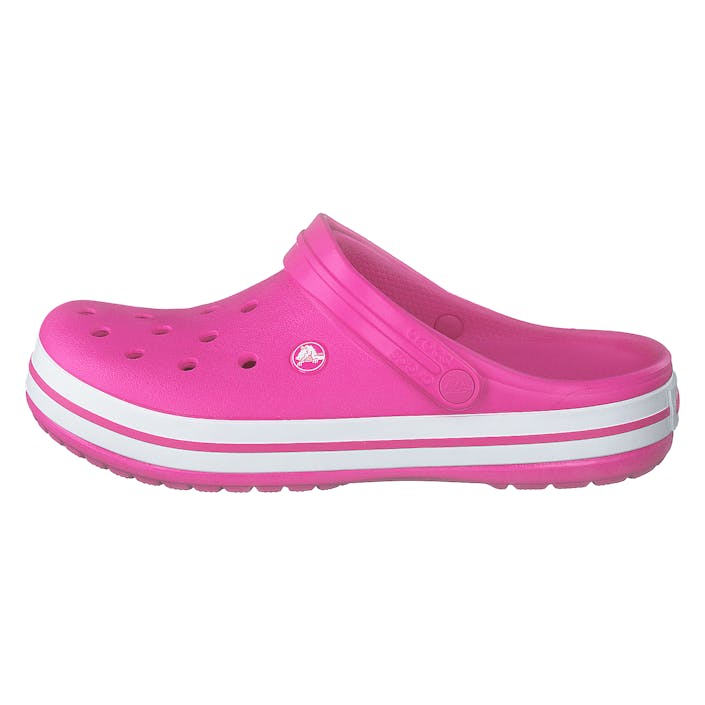 Crocband Electric Pink/white, Unisex, Scarpe, Sandali e Pantofole, sandali, Rosa, EU 39/40