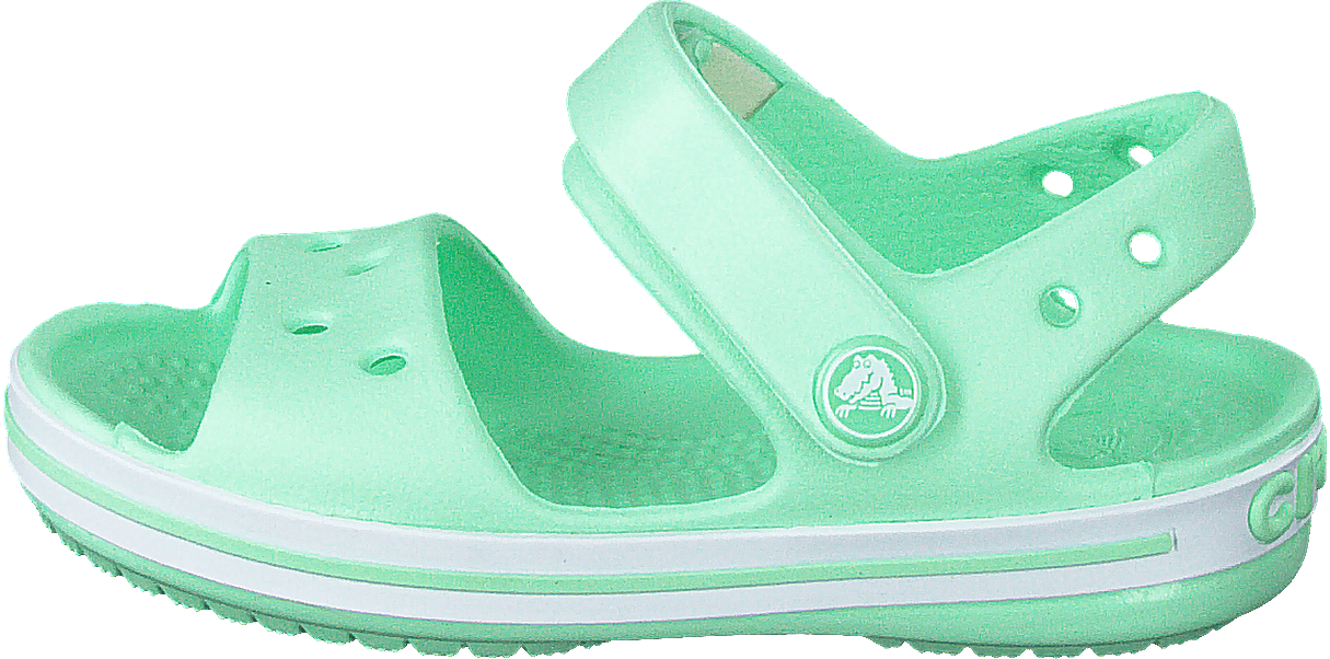 Crocband Sandal Kids Neo Mint, Unisex, Shoes, Sandals and Slippers, sandals, Green/Grey, UK 1