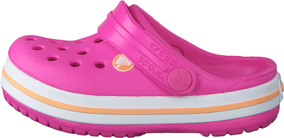 Crocband Clog K Electric Pink/cantaloupe