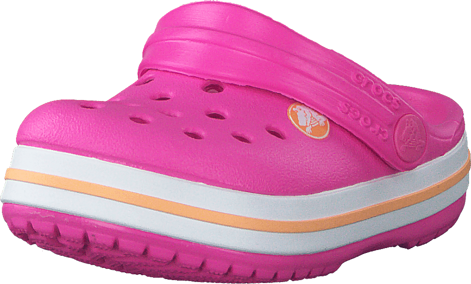 Crocband Clog K Electric Pink/cantaloupe