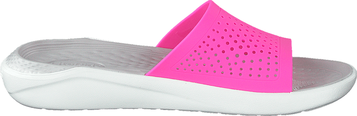 Literide Slide Electric Pink/almost White