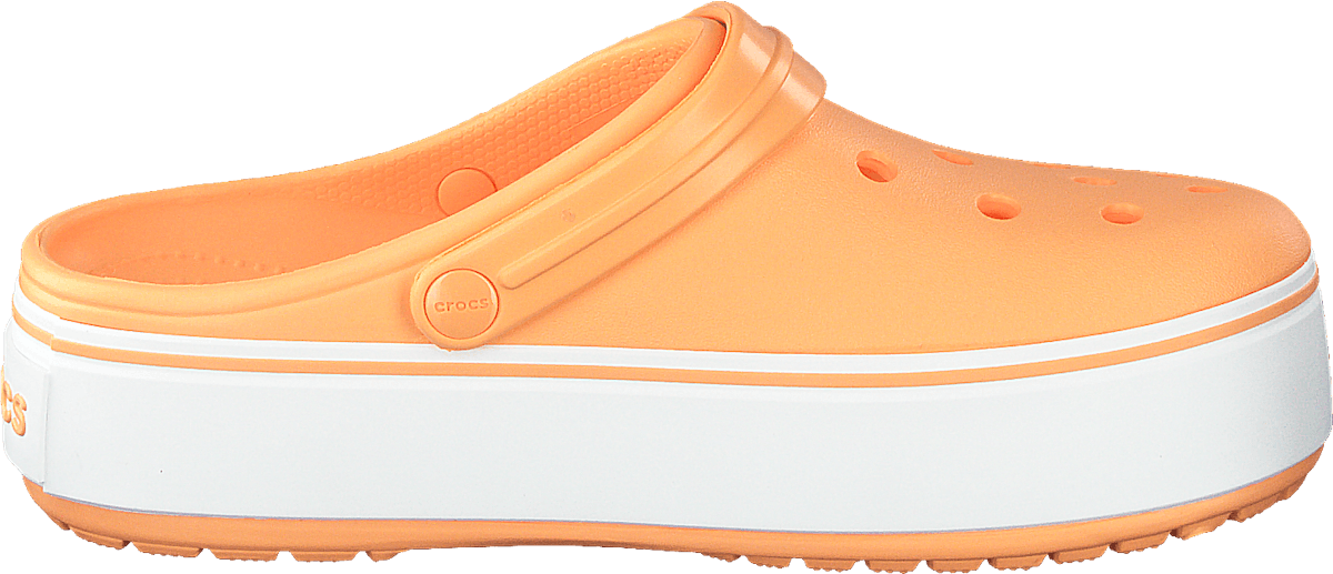 Crocband Platform Clog Cantaloupe/white