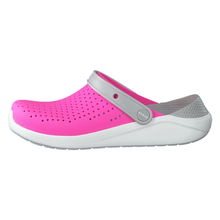 LiteRide Clog Kids Electric Pink / White, Unisex, Shoes, Sandals and Slippers, ballerina shoes, Swimming, Pink, UK 3
