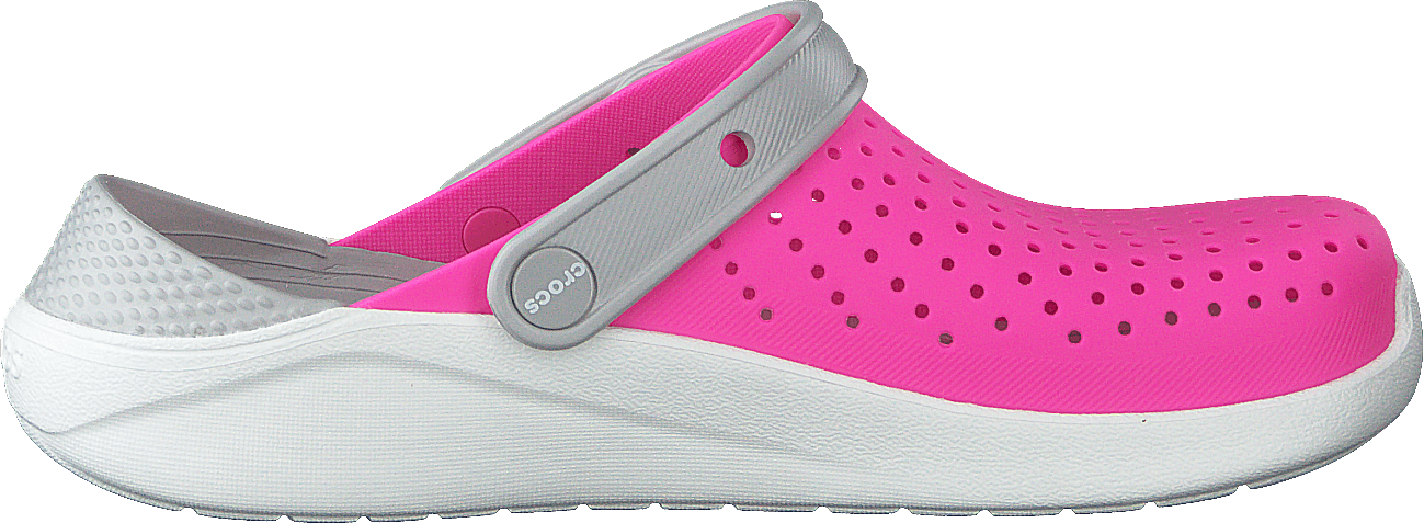 LiteRide Clog Kids Electric Pink / White - Bild 2
