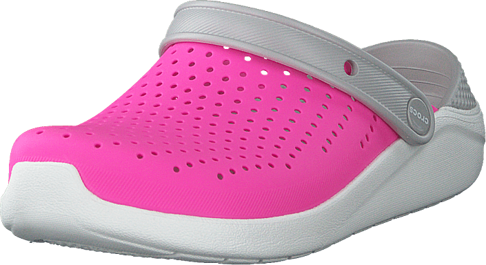 Crocs - Literide Clog K Electric Pink/white