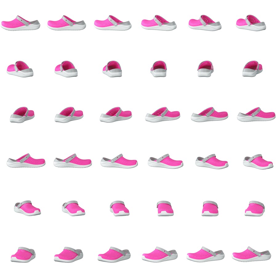 LiteRide Clog Kids Electric Pink / White - Bild 8