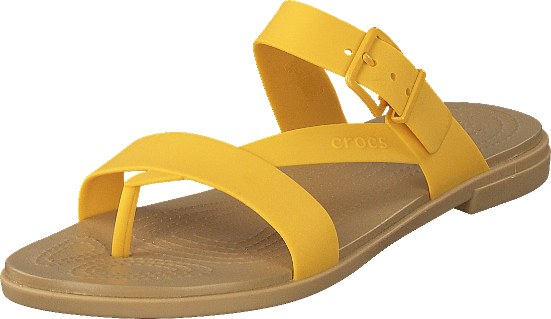 Tulum Toe Post Sandal Women Canary / Tan