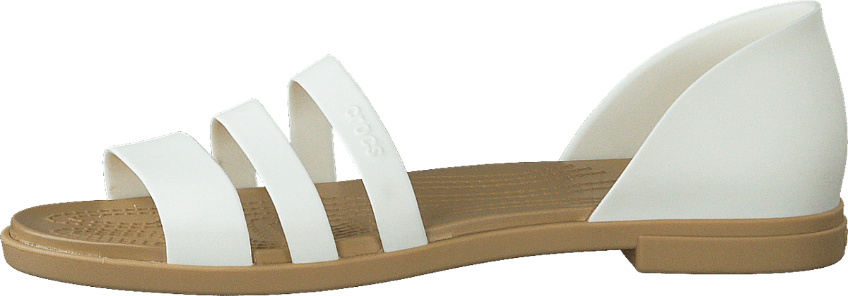 Tulum Open Flat Women Oyster / Tan