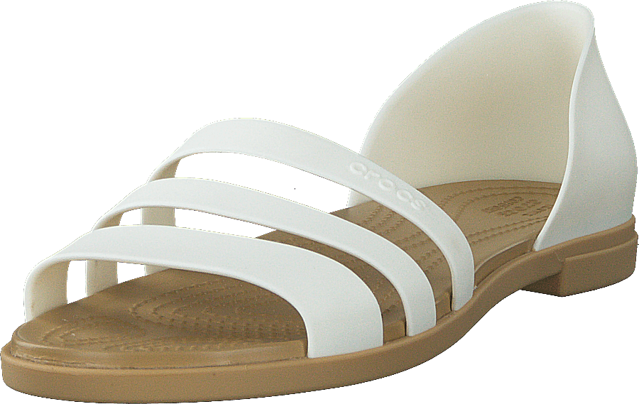 Tulum Open Flat Women Oyster / Tan