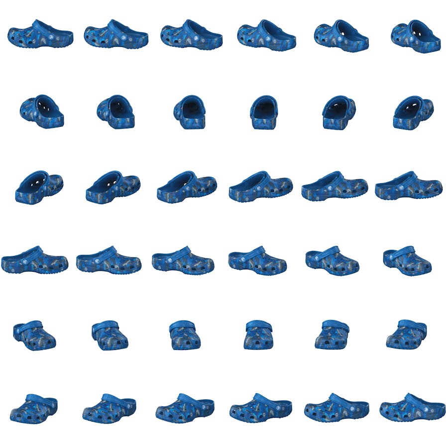 Classic Shark Clog Kids Prep Blue - Bild 8