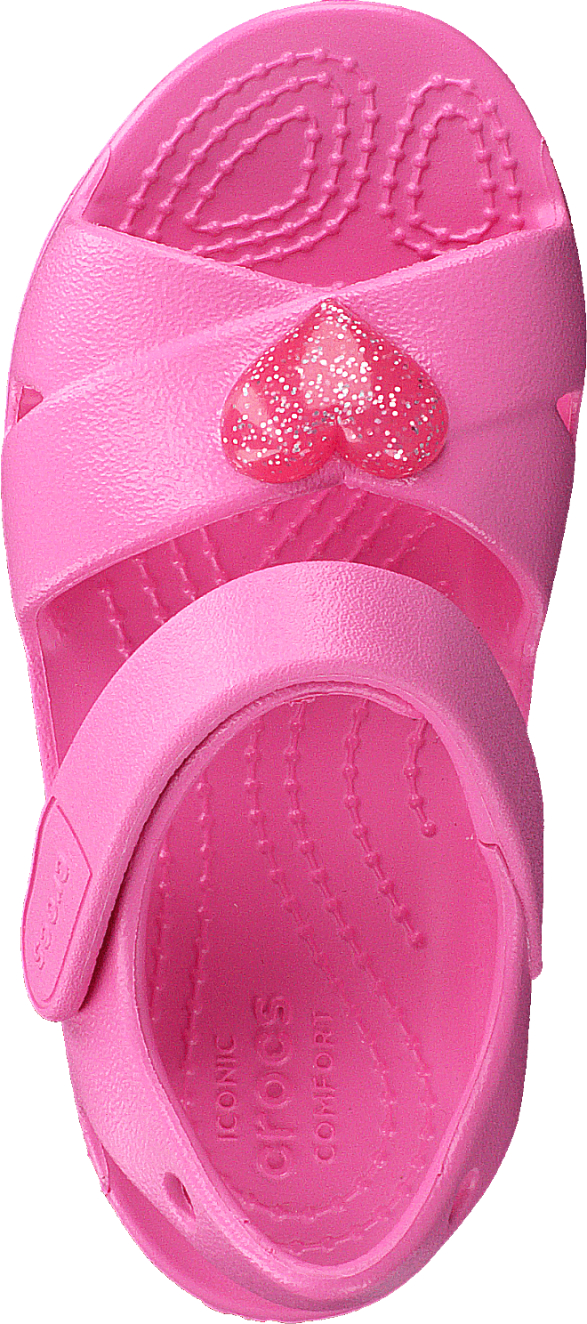 Classic Cross Strap Sandal Ps Pink Lemonade