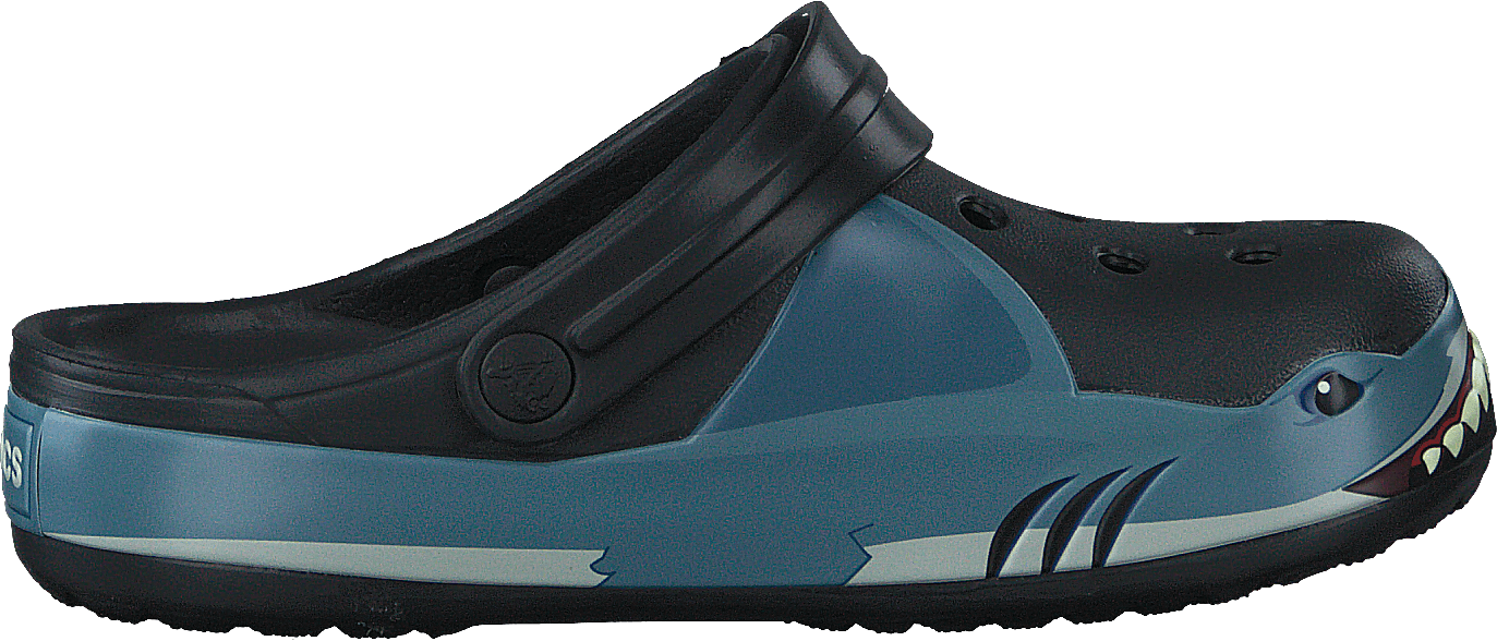 Fun Lab Shark Band Clog Kids Black - Bild 2