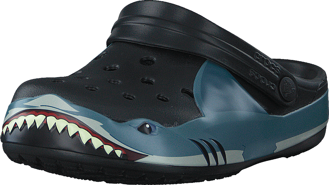 Fun Lab Shark Band Clog Kids Black - Bild 3