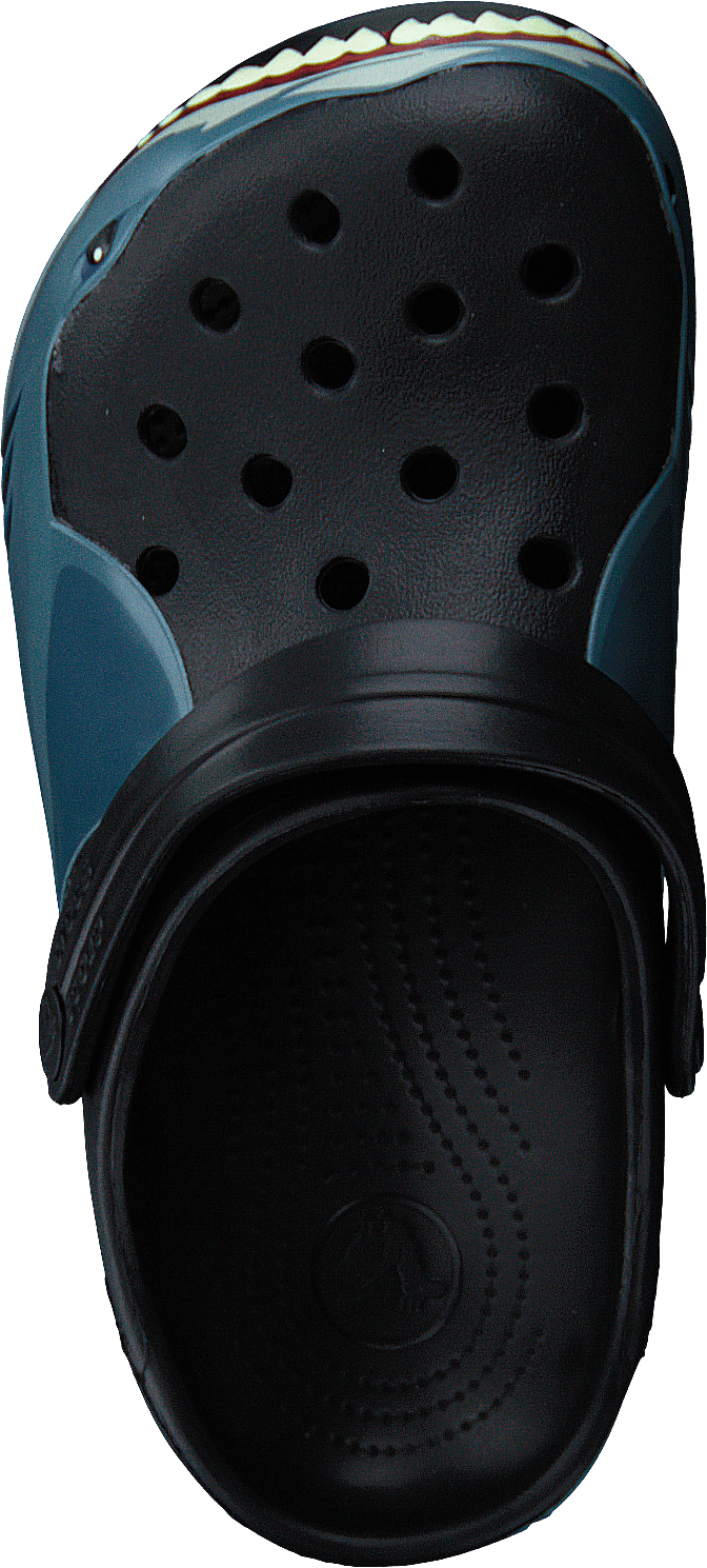 Fun Lab Shark Band Clog Kids Black