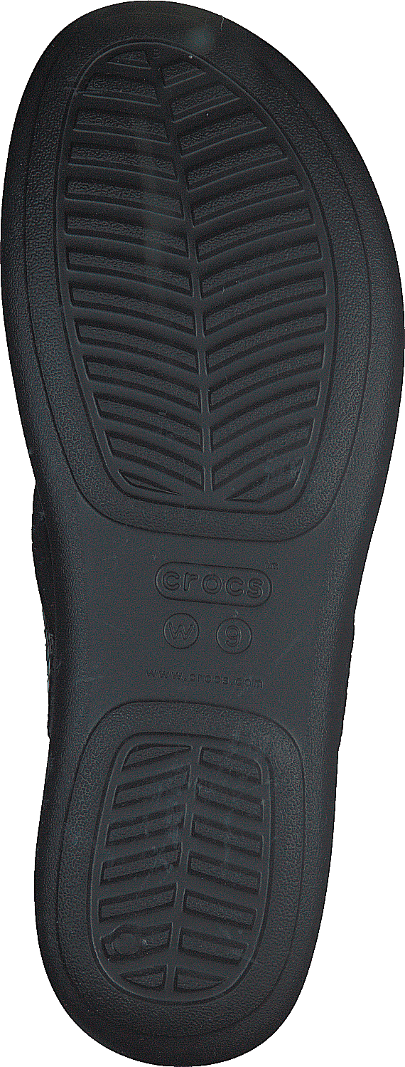 Crocs Monterey Metllc Wdg Fp W Dark Charcoal/black