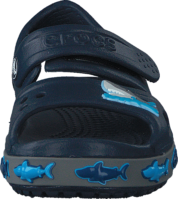 Crocs Fl Shark Band Sandal B Navy