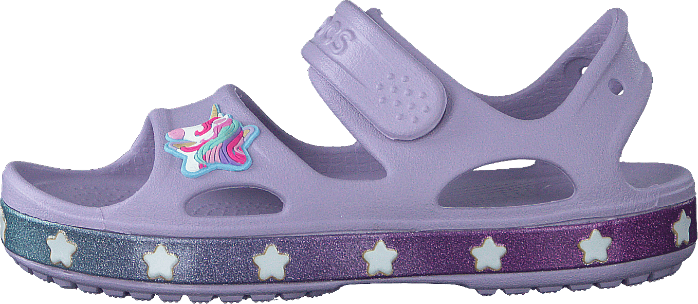 Crocsfl Unicorn Charm Sandal G Lavender, Unisex, Scarpe, Sandali e Pantofole, sandali, Viola, EU 20/21