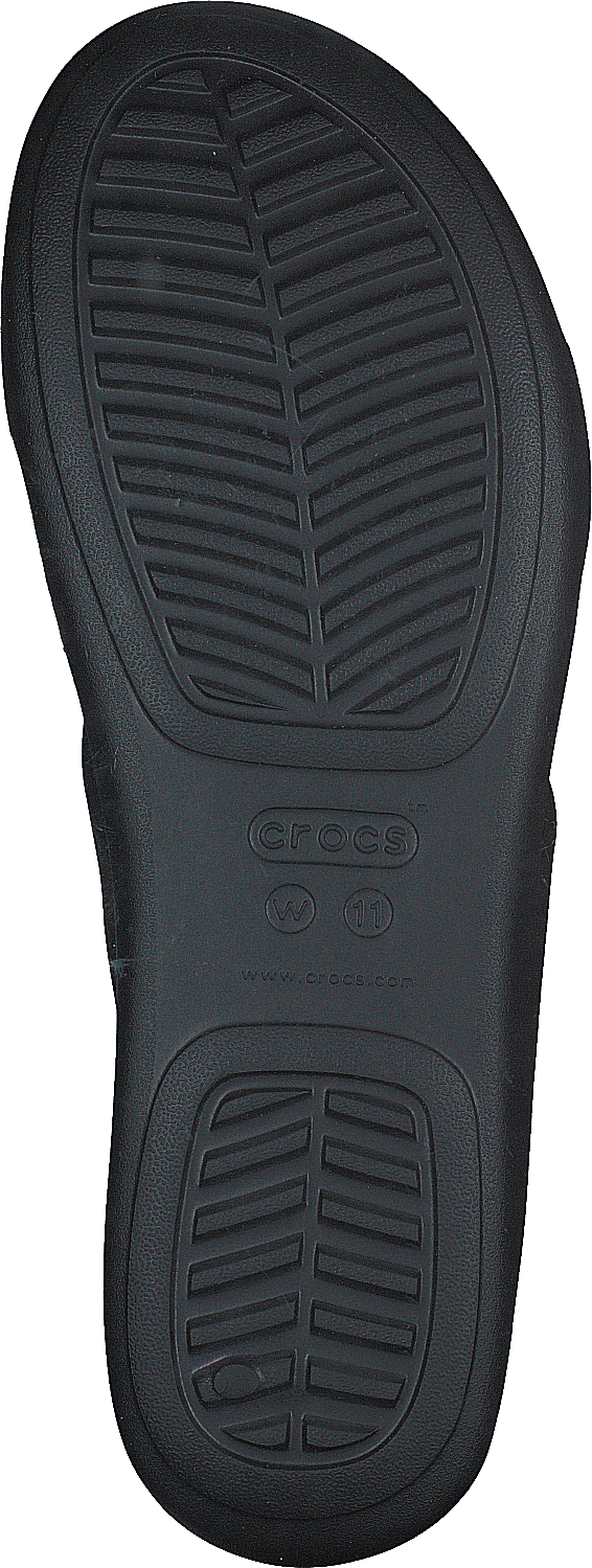 Crocs Monterey Diamante Wedgew Black