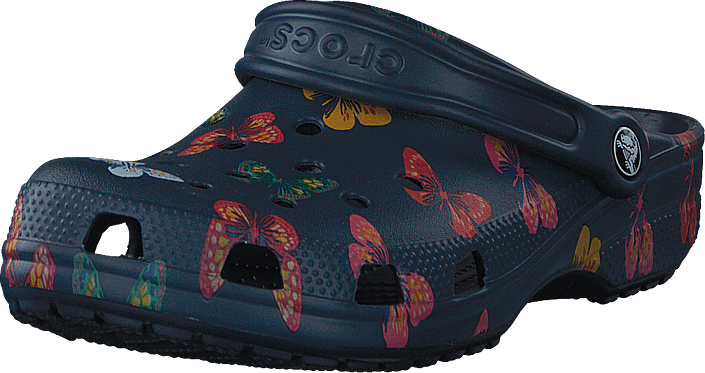 crocs vacay vibes butterfly