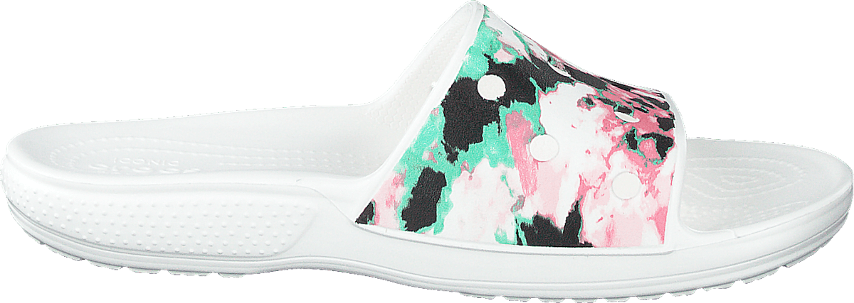 Classiccrocs Tie Dye Mania Sld Multi/white