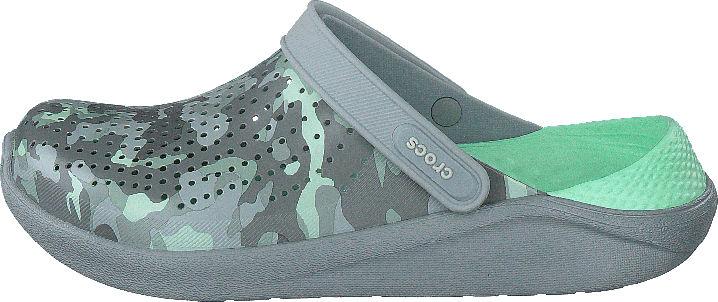 Light grey neo store mint crocs sneaker