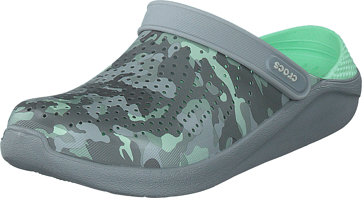 crocs literide clog camouflage