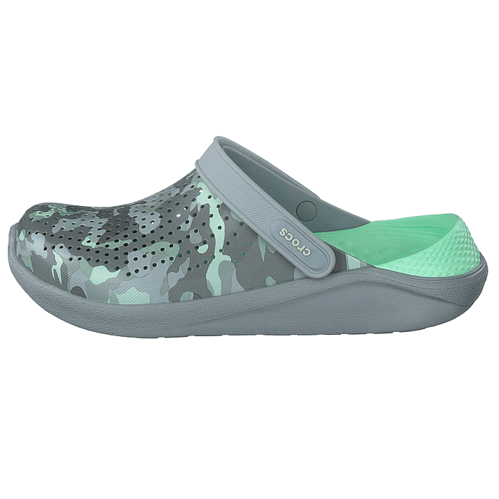 crocs camouflage blue