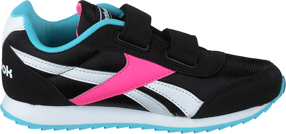 Reebok Royal Cljog 2 2v Black/neon Blue/solar Pink