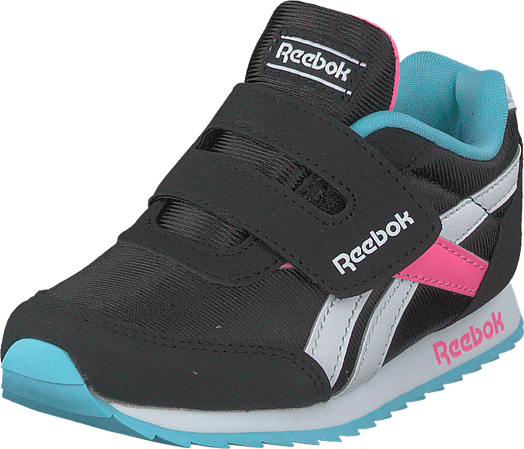 Reebok Royal Cljog 2 Kc Black/neon Blue/solar Pink