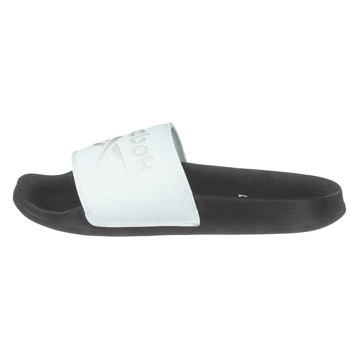 Classic Slide Chalk/black/classic White, Unisex, Buty, Sandały i Klapki, sandały, Szary, EU 44,5