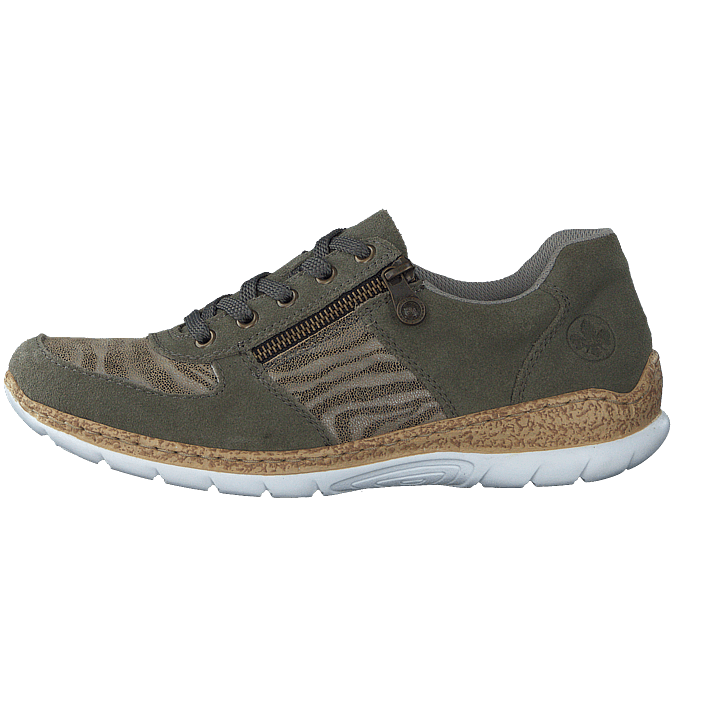 Green Sneakers N4238-54 Rieker Sneakers - Sko Til Dame Green Sneakers N4238-54 Rieker Sneakers - Sko Til Dame