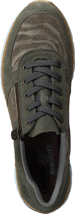 Green Sneakers N4238-54 Rieker Sneakers - Sko Til Dame Green Sneakers N4238-54 Rieker Sneakers - Sko Til Dame
