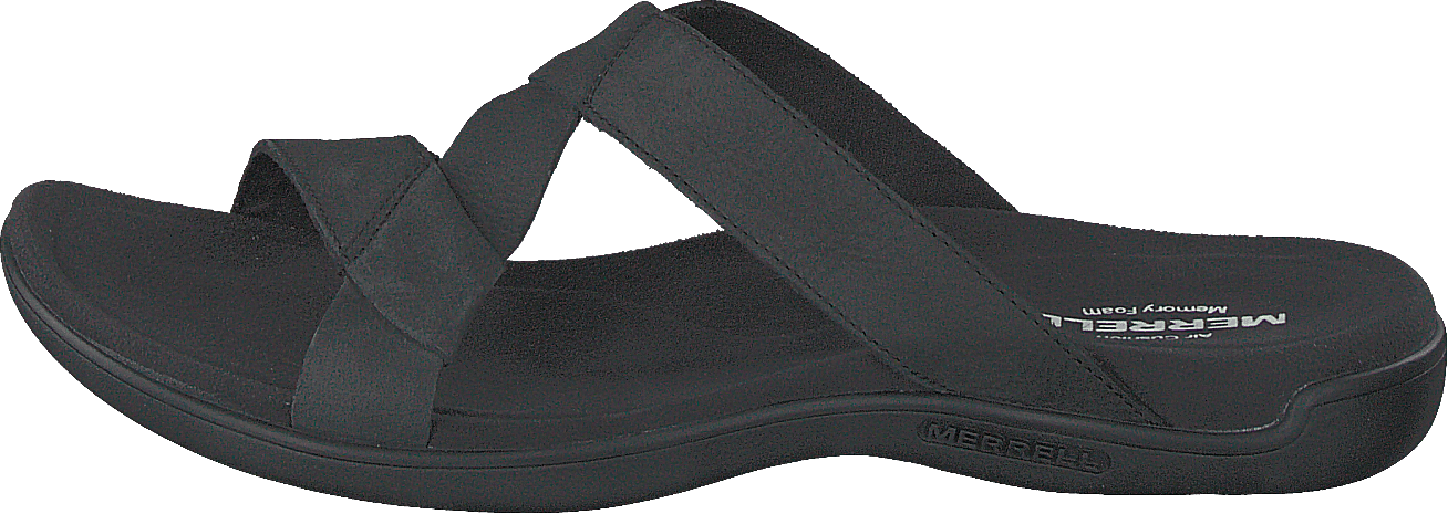 District Kanyoa Slide Black, Female, Sko, Sandaler og Hjemmesko, sandaler, Sort, EU 40