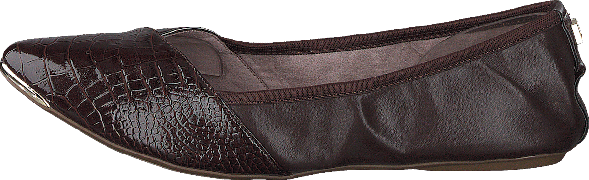 Ivy Brown Patent Croc