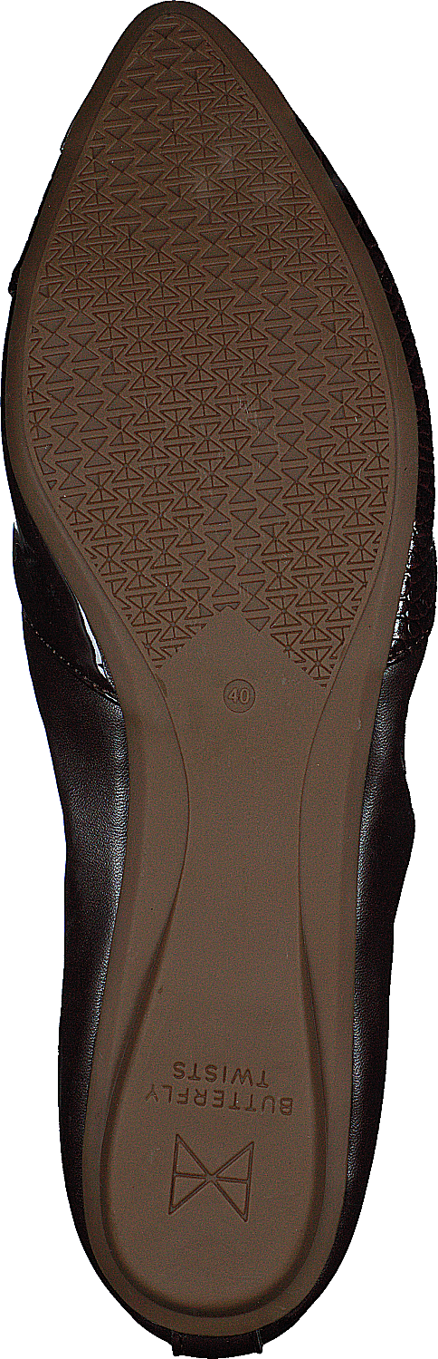 Ivy Brown Patent Croc