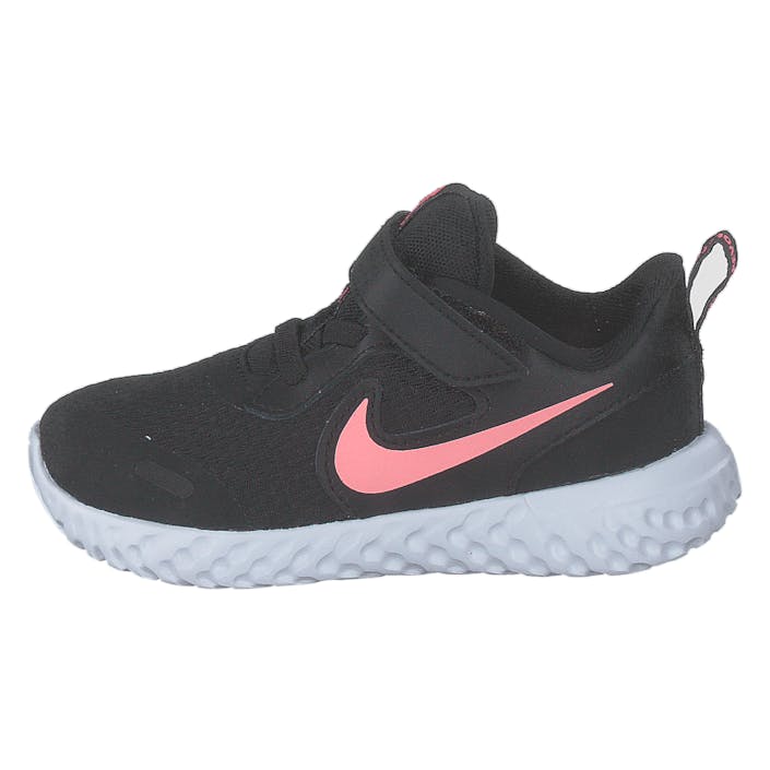 Revolution 5 (tdv) Black/sunset Pulse, Unisex, Shoes, Trainers, sport shoes, Black, UK K 4,5