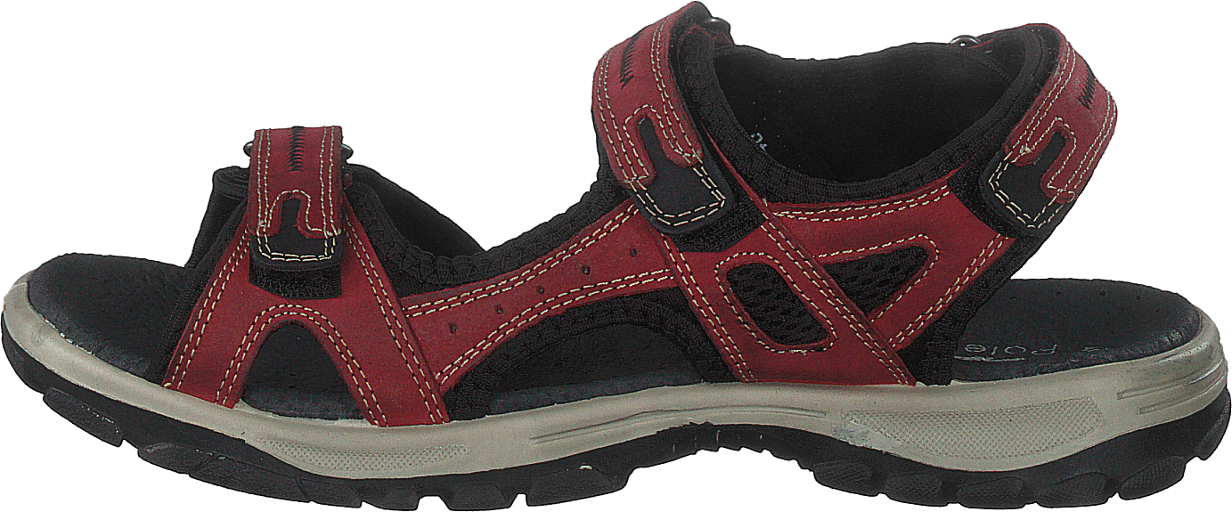 451-2002 Red, Female, Skor, Sandaler och Tofflor, sandaler, Röd, EU 40