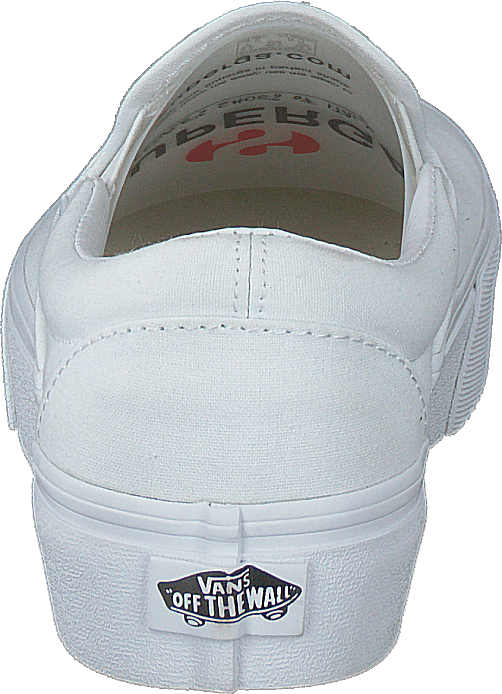 Ua Classic Slip-on Platform True White