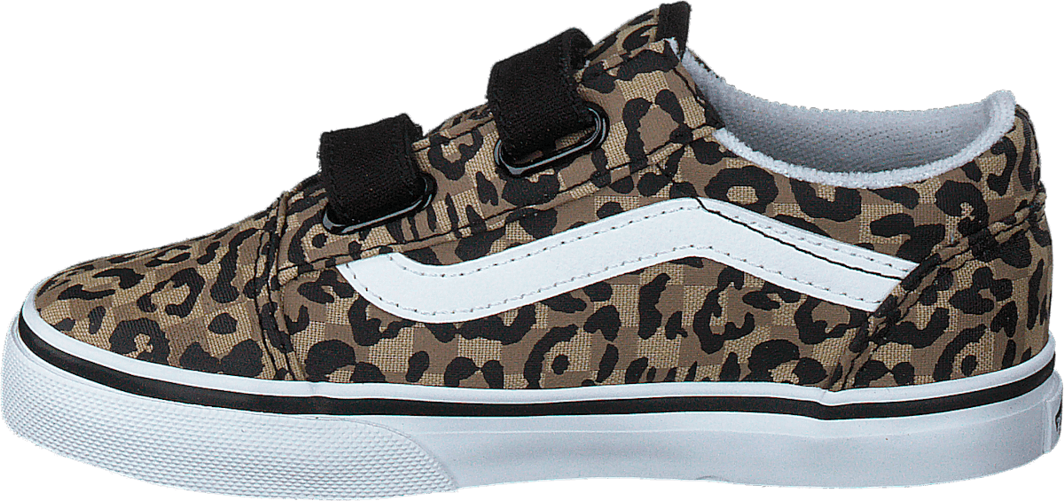 Td Old Skool V (animal Checkerboard) Leopard/