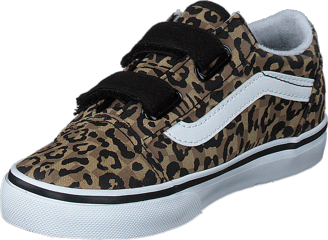 Td Old Skool V (animal Checkerboard) Leopard/