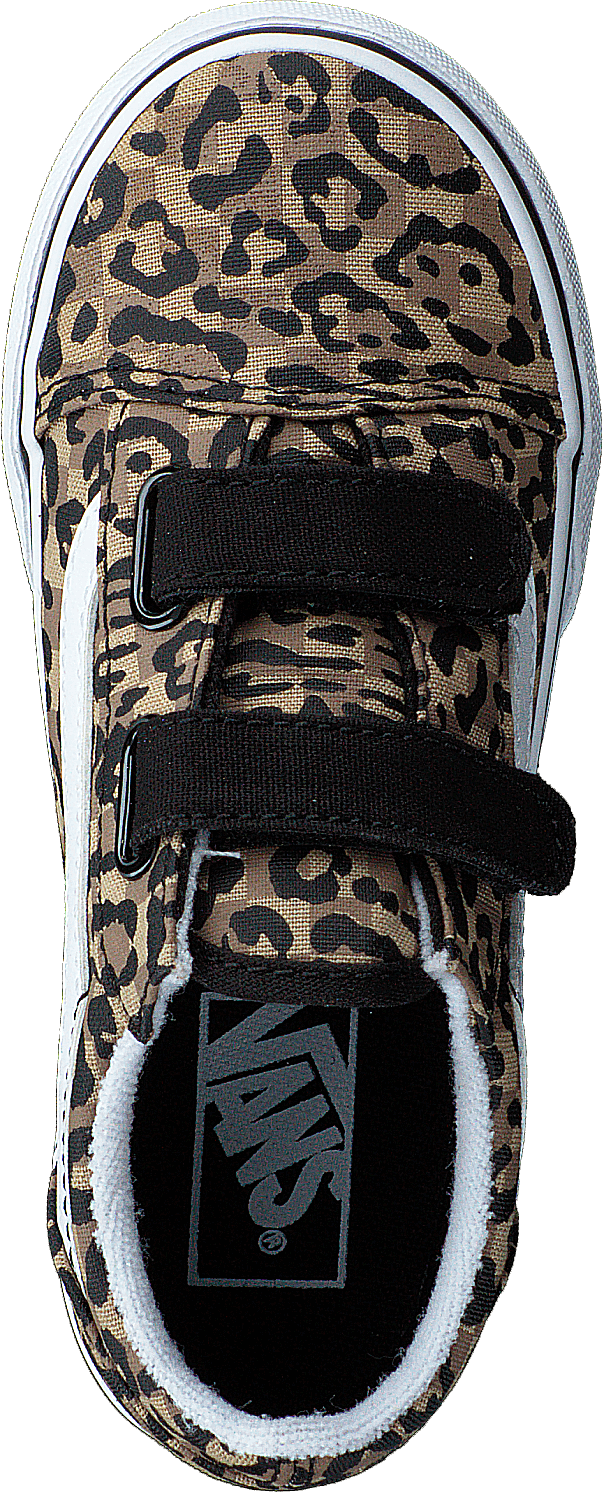 Td Old Skool V (animal Checkerboard) Leopard/