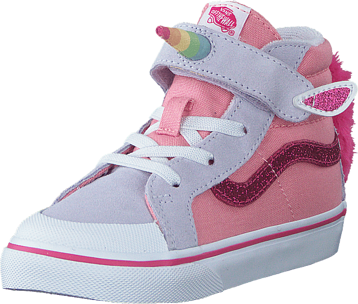 Buy Vans Td Unicorn Sk8 Hi Reissue 138 Unicorn Pink Icing Lavender Shoes Online Footway Ie