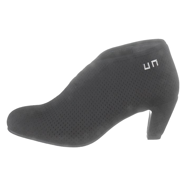 Fold Mid Black Mesh, Female, Chaussures, Bottes hautes et Bottines, bottines, Noir, EU 38