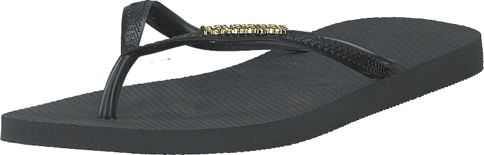 Havaianas - Slim Logo Metallic Black